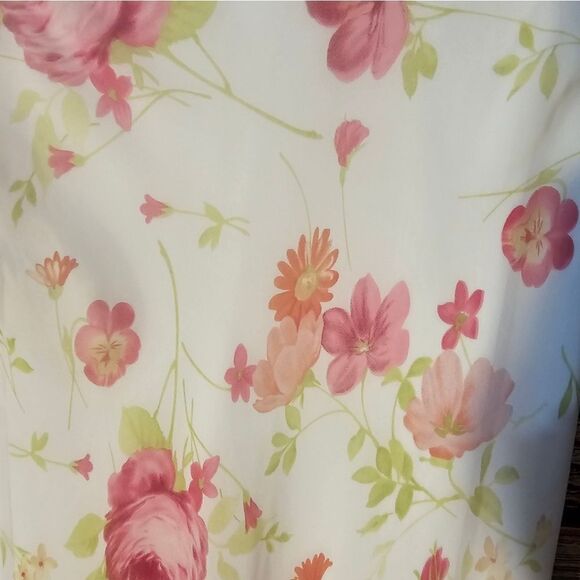 My Michelle dress women's/girls check measurements 18.5 floral print pre-owned - Picture 5 of 9